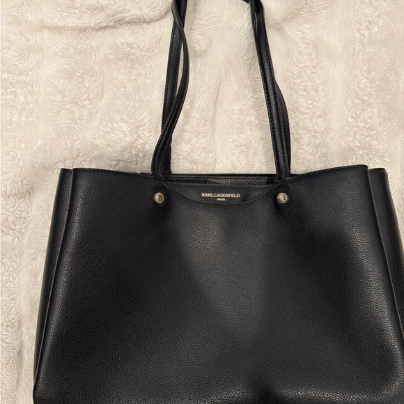 Karl Lagerfeld Handbags - Karl Lagerfeld Black Tote Bag